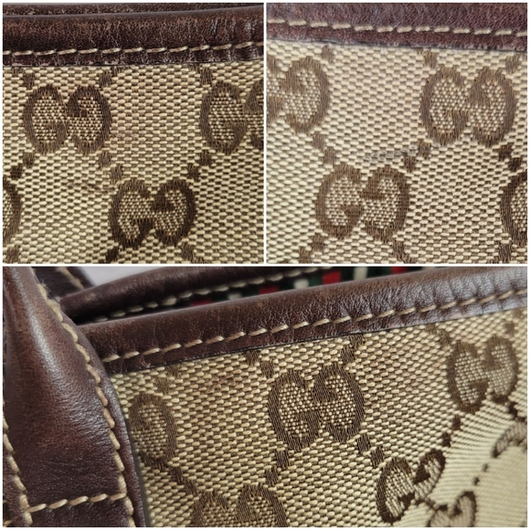 GUCCI Neutrals New Britt Canvas Tote - Picture 12 of 16